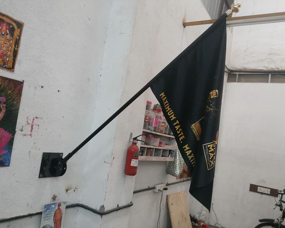 Wall mounted Flag